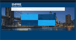 Desktop Screenshot of empiremechanicalservices.com