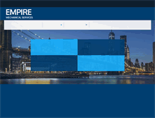 Tablet Screenshot of empiremechanicalservices.com
